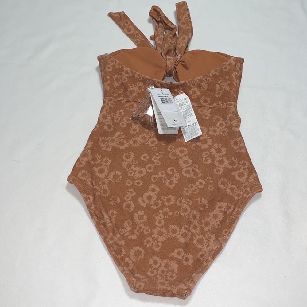 RIP CURL SUNRISE TERRY FULL ONE PIECE Swimsuit Sz SMALL - Picture 2 of 11
